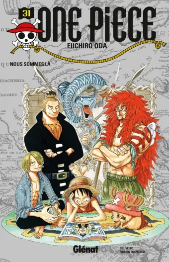 Couverture du manga One Piece – Édition originale Tome 31, « Nous sommes là »