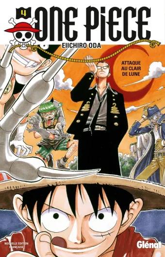 Couverture du manga One Piece – Édition originale Tome 4, « Attaque au clair de lune »