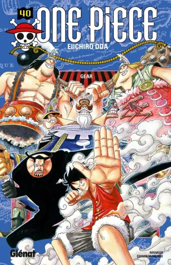 Couverture du manga One Piece – Édition originale Tome 40, « Gear »