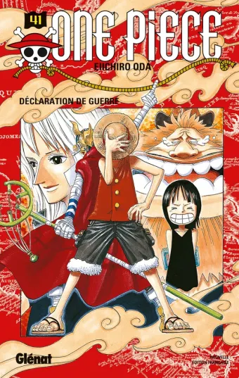 Couverture du manga One Piece – Édition originale Tome 41, « Déclaration de guerre »