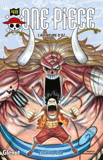 Couverture du manga One Piece – Édition originale Tome 48, « L'aventure d'Oz »