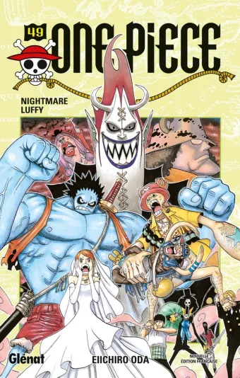 Couverture du manga One Piece – Édition originale Tome 49, « Nightmare Luffy »