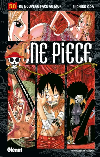 Couverture du manga One Piece – Édition originale Tome 50, « De nouveau face au mur »