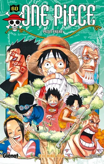 Couverture du manga One Piece – Édition originale Tome 60, « Petit frère »