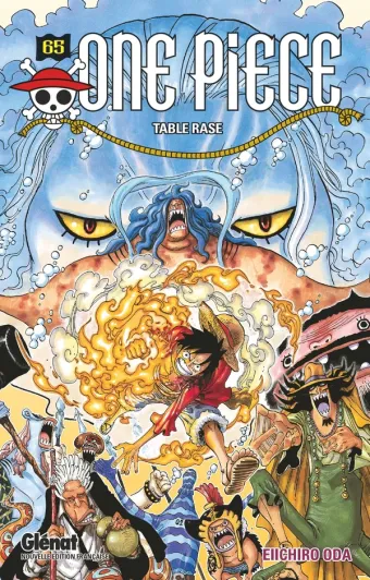 Couverture du manga One Piece – Édition originale Tome 65, « Table rase »