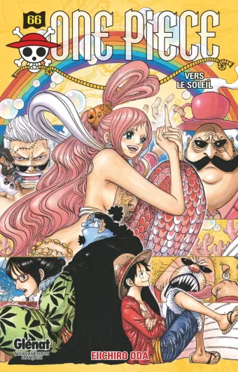 Couverture du manga One Piece – Édition originale Tome 66, « Vers le soleil »