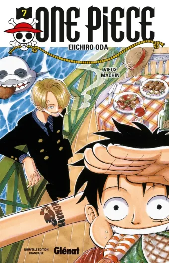 Couverture du manga One Piece – Édition originale Tome 7, « Vieux machin »