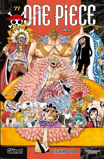 Couverture du manga One Piece – Édition originale Tome 77, « Smile »