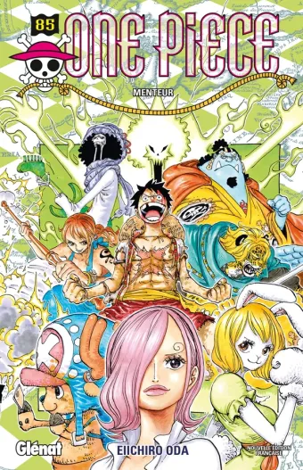 Couverture du manga One Piece – Édition originale Tome 85, « Menteur »