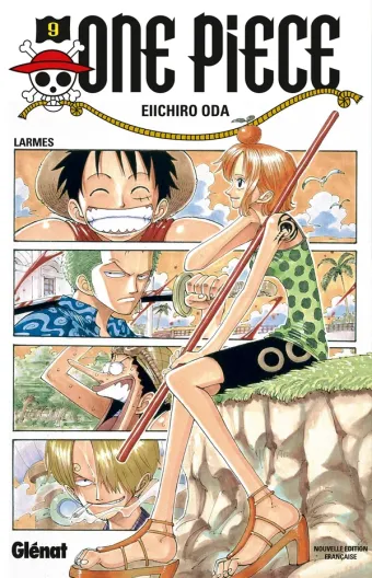 Couverture du manga One Piece – Édition originale Tome 9, « Larmes »
