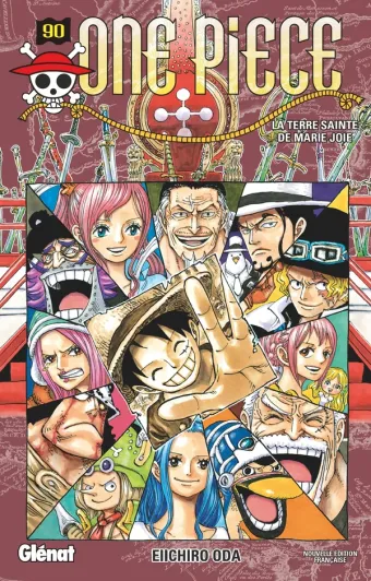 Couverture du manga One Piece – Édition originale Tome 90, « La terre sainte de Marie Joie »