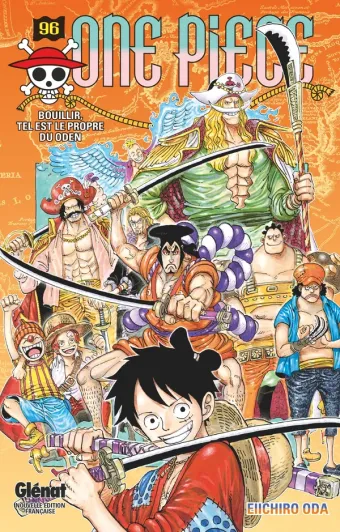 Couverture du manga One Piece – Édition originale Tome 96, « Bouillir, tel est le propre du oden »
