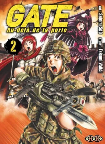 Couverture du manga Gate – au-delà de la porte Tome 2