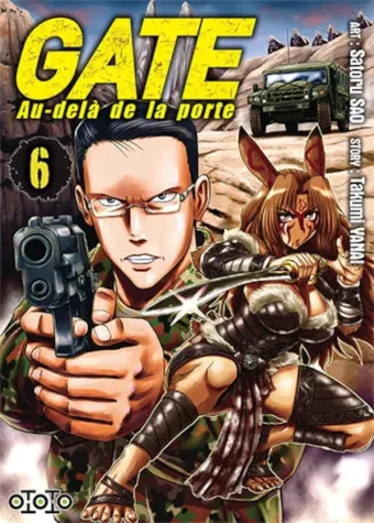 Couverture du manga Gate – au-delà de la porte Tome 6