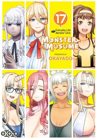 Couverture du manga Monster musume – everyday life with monster girls Tome 17