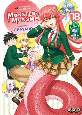 Couverture du manga Monster musume – everyday life with monster girls Tome 18