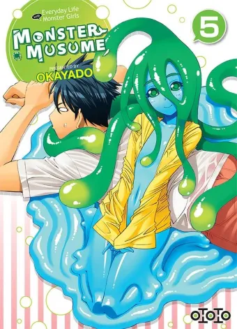 Couverture du manga Monster musume – everyday life with monster girls Tome 5