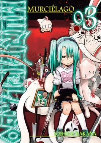Couverture du manga Murciélago Tome 3