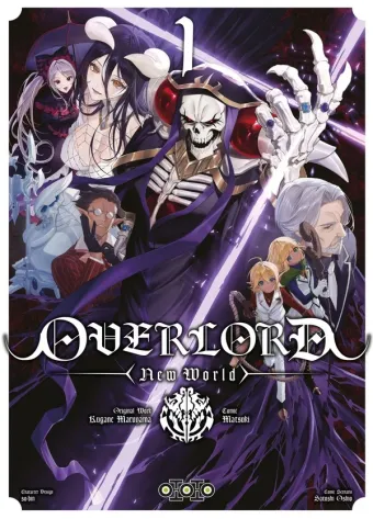 Couverture du manga Overlord new world Tome 1