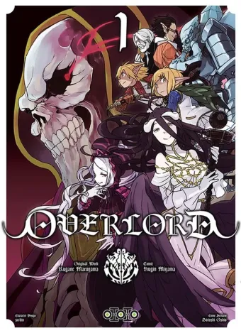 Couverture du manga Overlord Tome 1