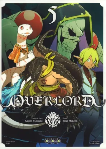 Couverture du manga Overlord Tome 5