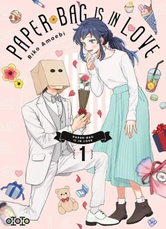 Couverture du manga Paper-bag is in love Tome 1