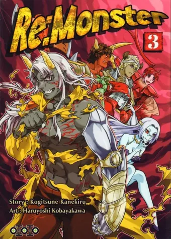 Couverture du manga Re:monster Tome 3