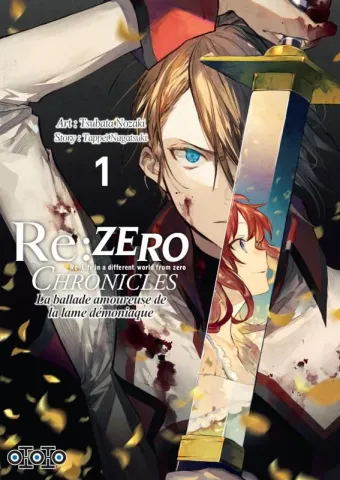 Couverture du manga Re-zero chronicles, re-life in a different world from zero – la ballade amoureuse de la lame démoniaque Tome 1