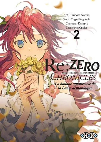 Couverture du manga Re-zero chronicles, re-life in a different world from zero – la ballade amoureuse de la lame démoniaque Tome 2