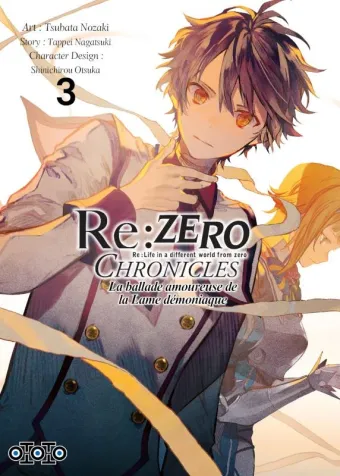 Couverture du manga Re-zero chronicles, re-life in a different world from zero – la ballade amoureuse de la lame démoniaque Tome 3