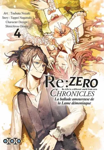 Couverture du manga Re-zero chronicles, re-life in a different world from zero – la ballade amoureuse de la lame démoniaque Tome 4