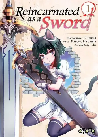 Couverture du manga Reincarnated as a sword Tome 1