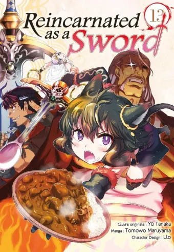 Couverture du manga Reincarnated as a sword Tome 13