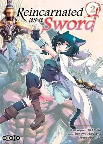 Couverture du manga Reincarnated as a sword Tome 2