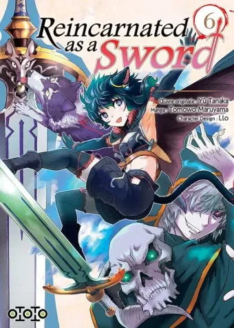 Couverture du manga Reincarnated as a sword Tome 6