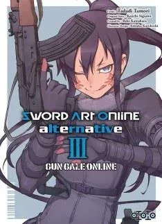 Couverture du manga Sword art online, alternative Tome 3, « Sword art online, alternative »