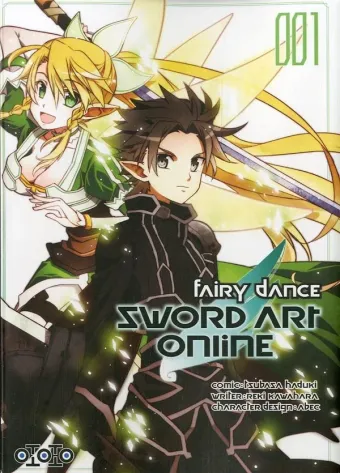 Couverture du manga Sword art online, fairy dance Tome 1