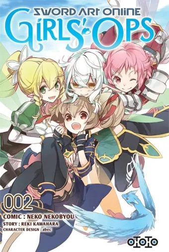 Couverture du manga Sword art online girls’ ops Tome 2