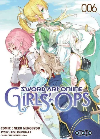 Couverture du manga Sword art online girls’ ops Tome 6