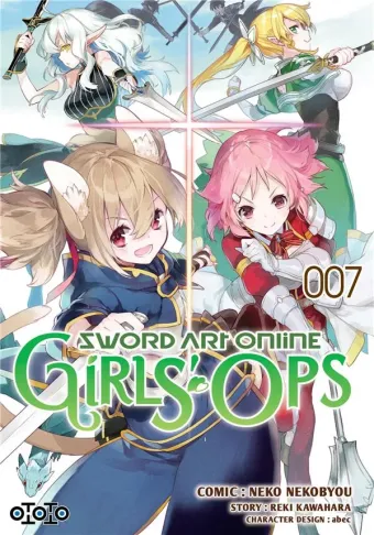 Couverture du manga Sword art online girls’ ops Tome 7