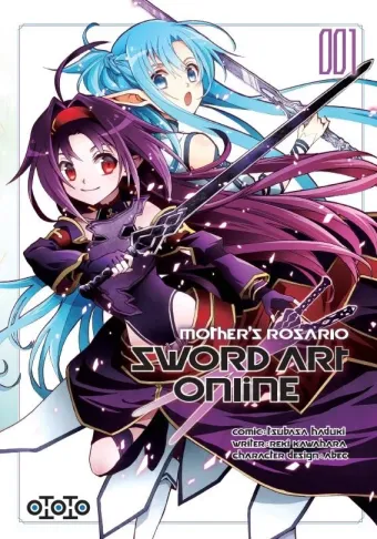 Couverture du manga Sword art online, mother’s Rosario Tome 1