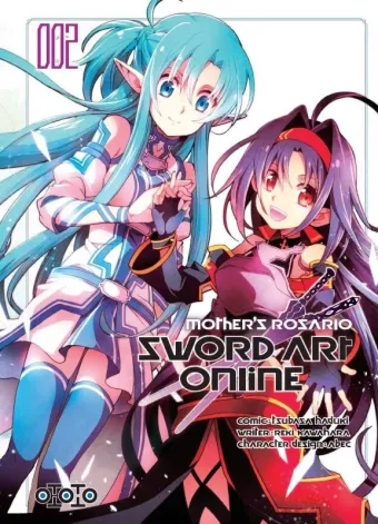 Couverture du manga Sword art online, mother’s Rosario Tome 2
