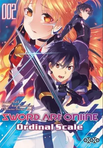 Couverture du manga Sword art online, ordinal scale Tome 2