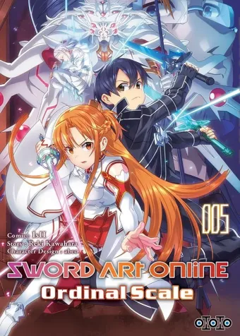 Couverture du manga Sword art online, ordinal scale Tome 5