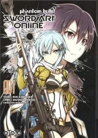 Couverture du manga Sword art online, phantom bullet Tome 1