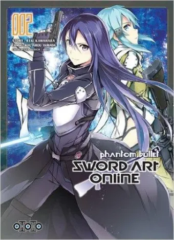 Couverture du manga Sword art online, phantom bullet Tome 2