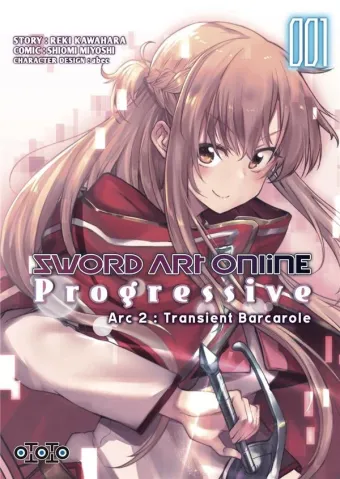 Couverture du manga Sword art online progressive, arc 2, Transient barcarolle Tome 1