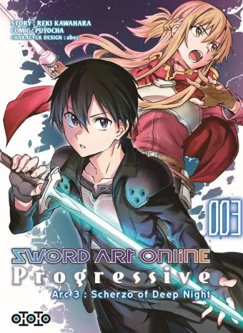 Couverture du manga Sword art online progressive, arc 3, scherzo of deep night Tome 3