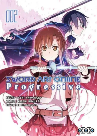 Couverture du manga Sword art online, progressive Tome 2