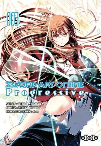 Couverture du manga Sword art online, progressive Tome 3
